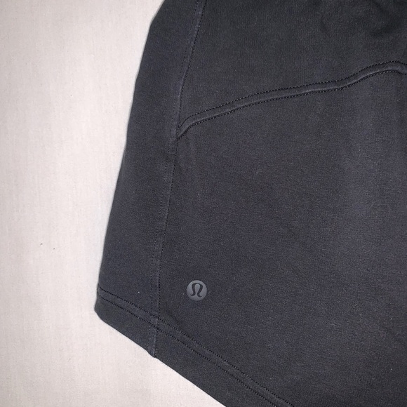 Lululemon Inner Glow Short 3” Terry Athletic Shorts Black Size 6 (Like New) - Picture 11 of 13